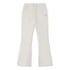 Pantaloni della tuta svasati con coulisse Taglie asiatiche “Bianco”