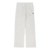 Pantaloni in maglia con logo Taglie asiatiche “Ivory”