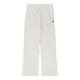 Pantaloni in maglia con logo Taglie asiatiche “Ivory”