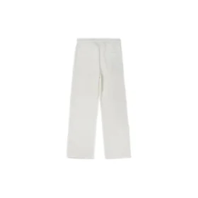 Pantaloni in maglia con logo Taglie asiatiche “Ivory”