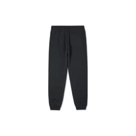 Pantaloni in pile con motivo a chevron e stella ricamata, vestibilità standard, taglie asiatiche “Nero”