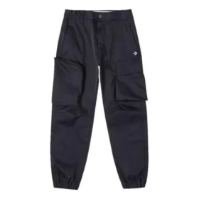 Pantaloni in tessuto elasticizzato Taglie asiatiche “Nero”