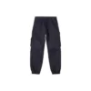 Pantaloni in tessuto elasticizzato Taglie asiatiche “Nero”