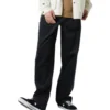 Pantaloni in velluto a coste Taglie asiatiche “Nero”