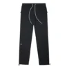 Pantaloni jogger casual slim fit a cono, modello per coppia, neri