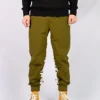 Pantaloni jogger con logo Taglie asiatiche “Verde oliva”