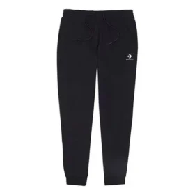 Pantaloni jogger con motivo a stella e chevron ricamati FT Taglie asiatiche “Nero”
