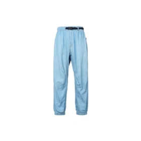 Pantaloni jogger in chambray intrecciato di alta qualità Taglie asiatiche “Blu”