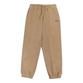 Pantaloni Loose Fit con toppa sneaker a sinistra, tinti a pigmento, taglie asiatiche “Khaki”