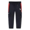 Pantaloni lunghi casual Taglie asiatiche “Nero Rosso”