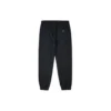 Pantaloni sportivi da uomo Converse a vita alta in tinta unita / Pantaloni / Pantaloni da jogging Neri