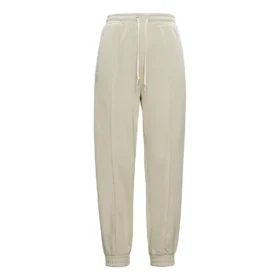 Pantaloni sportivi/pantaloni/joggers kaki a tinta unita con lacci