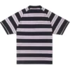 Polo a maniche corte a righe Marquis Taglie asiatiche “Nero”