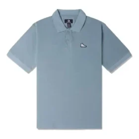 Polo con toppa a forma di scarpa Taglie asiatiche “Azzurro”