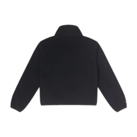 Polo in pile polare con mezza zip Counter Climate Taglie asiatiche “Nero”
