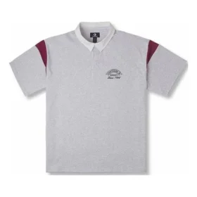 Polo retrò Taglie asiatiche “Grigio”