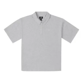 Polo Waffle Taglie asiatiche “Grigio”