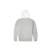 Pullover casual da uomo con cappuccio e ricamo Converse x Bugs Bunny, maniche lunghe, grigio