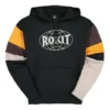 Pullover da uomo Converse x Rokit con cuciture incrociate, nero