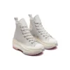 Scarpe casual alte da trekking Run Star Hike in tela Grigio