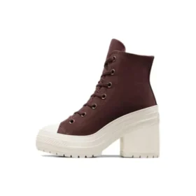 Scarpe Chuck 70 De Luxe con tacco in pelle scamosciata “Eternal Earth”
