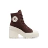 Scarpe Chuck 70 De Luxe con tacco in pelle scamosciata “Eternal Earth”