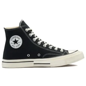 Scarpe Chuck Taylor All Star 1970s High-Top in tela “Black White”