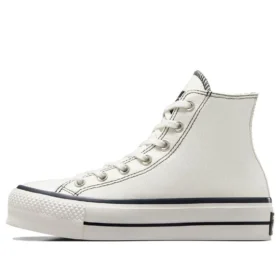 Scarpe Chuck Taylor All Star Lift Platform Hi “Bianco Nero”