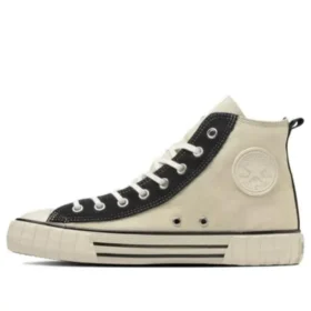 Scarpe Chuck Taylor All Star US RIBBED HI “Cream White Black”