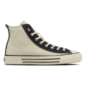 Scarpe Chuck Taylor All Star US RIBBED HI “Cream White Black”