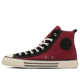 Scarpe Chuck Taylor All Star US RIBBED HI “Rosso Nero”
