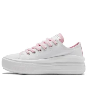 Scarpe con plateau Chuck Taylor All Star Move CX “White Sunrise Pink”