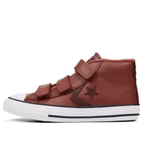 Scarpe da basket Star Player Hook and Loop 3V Mid Top “Rosso”