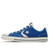 Scarpe da skateboard casual retrò Star Player unisex blu e bianco