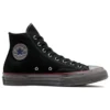 Scarpe in tela alte Chuck Taylor All Star anni ’70 “Black”
