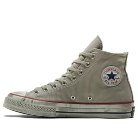 Scarpe in tela Chuck Taylor All Star anni ’70 Grigio “Grey Red”