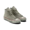 Scarpe in tela Chuck Taylor All Star anni ’70 Grigio “Grey Red”