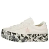 Scarpe One Star Platform Ox in tela Bianco/Nero/Rosa