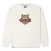 Serie Capodanno TIGER Pattern Round Neck Sports “Milk White”