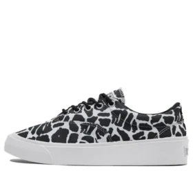 Skidgrip Scarpe casual basse in tela eleganti con stampa nero-grigio “Black Gray”