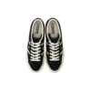 Sneakers basse unisex in pelle scamosciata con bandiera a stelle e strisce, nero