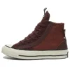Sneakers Chuck 70 in pelle e camoscio “Charcoal”