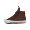 Sneakers Chuck 70 in pelle e camoscio “Charcoal”