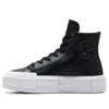 Sneakers con plateau Chuck Taylor All Star Cruise Hi “Pelle Nera”