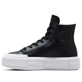 Sneakers con plateau Chuck Taylor All Star Cruise Hi “Pelle Nera”