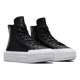 Sneakers con plateau Chuck Taylor All Star Cruise Hi “Pelle Nera”