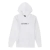 Stampa alfabetica, stile casual per coppia, bianco