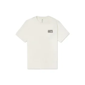 Stampa logo alfabetico Retro Casual Manica corta Giallo crema