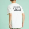 Stampa logo alfabetico Retro Casual Manica corta Giallo crema