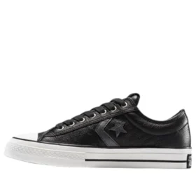 Star Player 76 in pelle e metallizzato “Nero Bianco”
